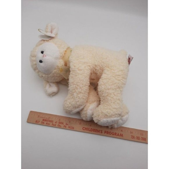 Ty Classice Whispers Lamb Plush 2007 Lovey Floppy w/Tag - Picture 10 of 12